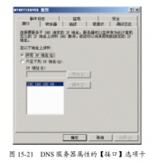 DNS服务器配置属性介绍